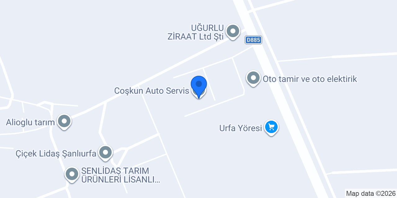 Coşkun Auto Servis konumu
