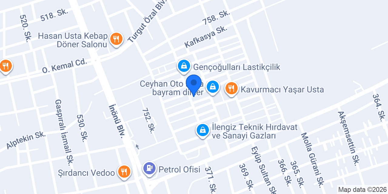 Aydilek Ticaret konumu