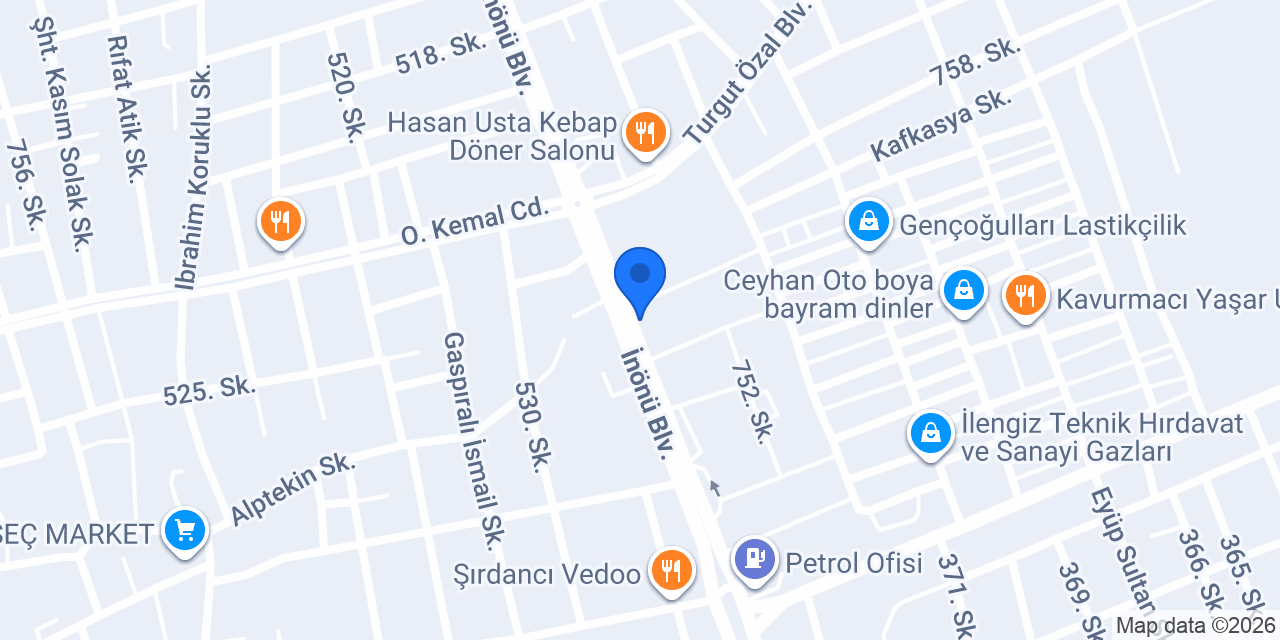 ONUR SİGORTA CEYHAN konumu