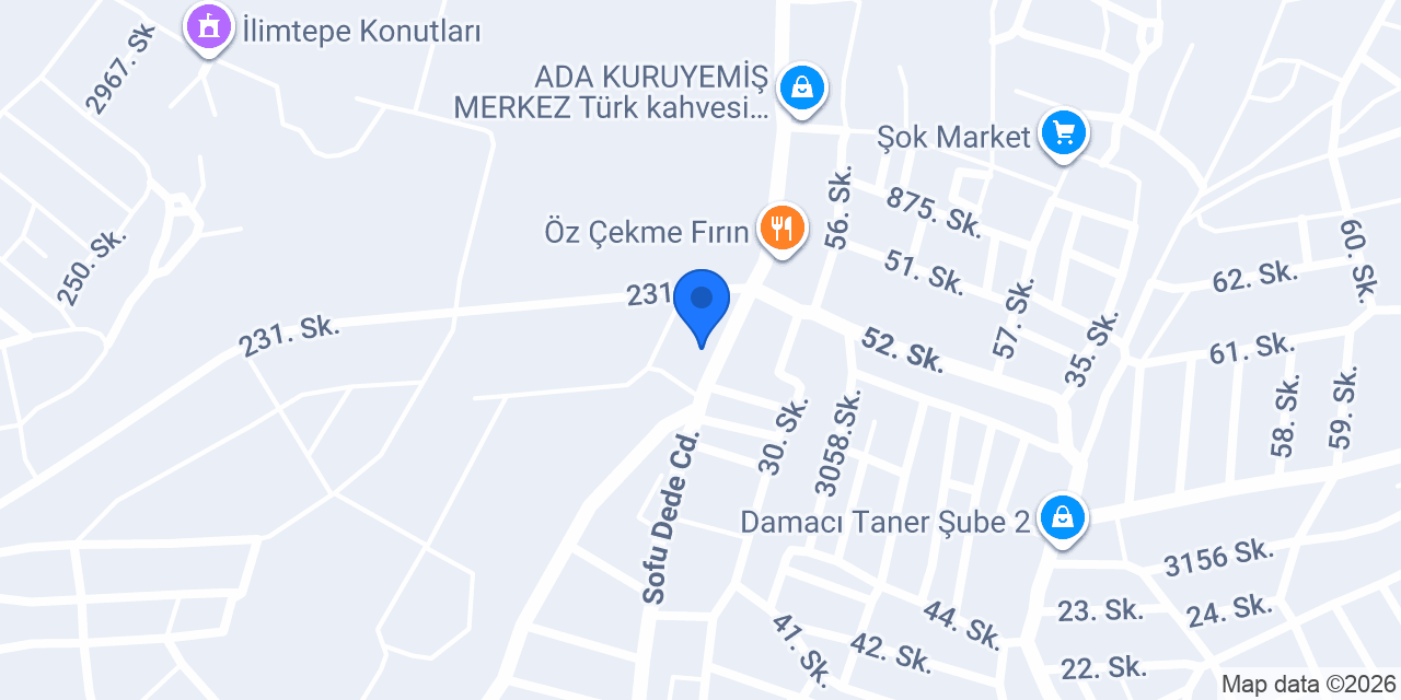 ÜNAL KURUYEMİŞ konumu