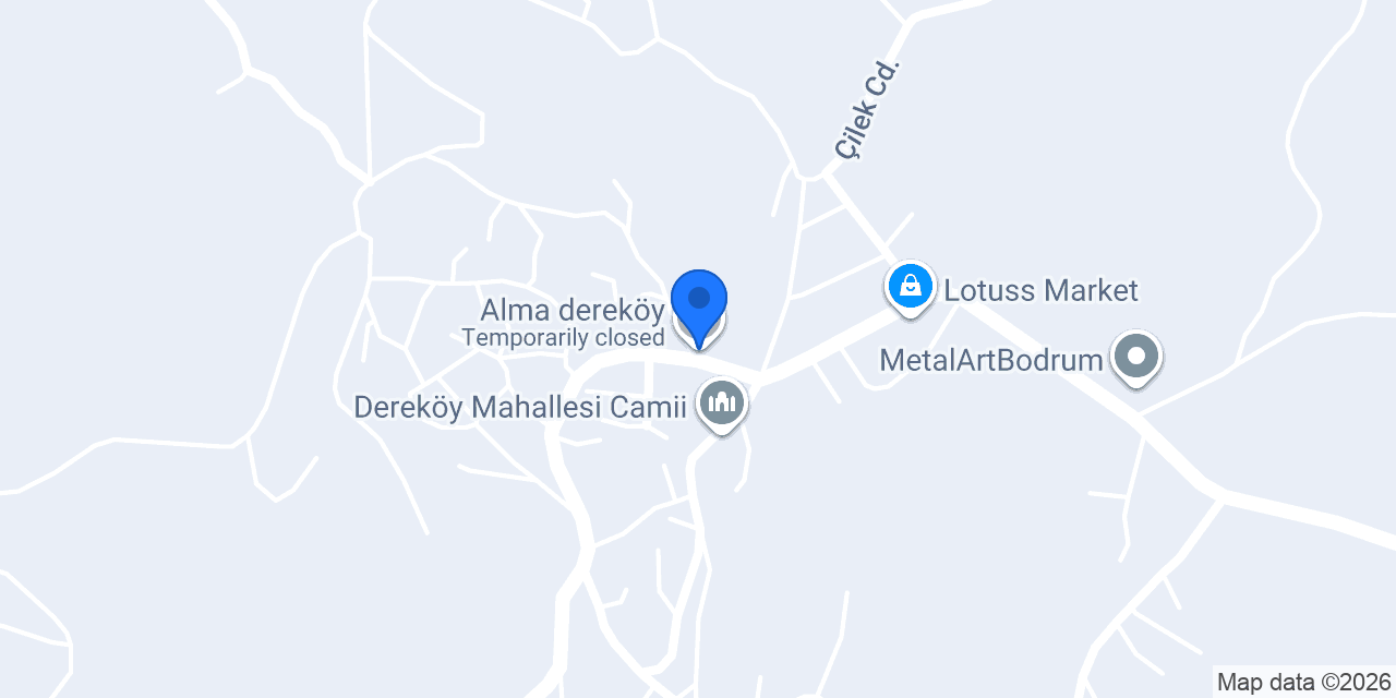 Alma dereköy konumu