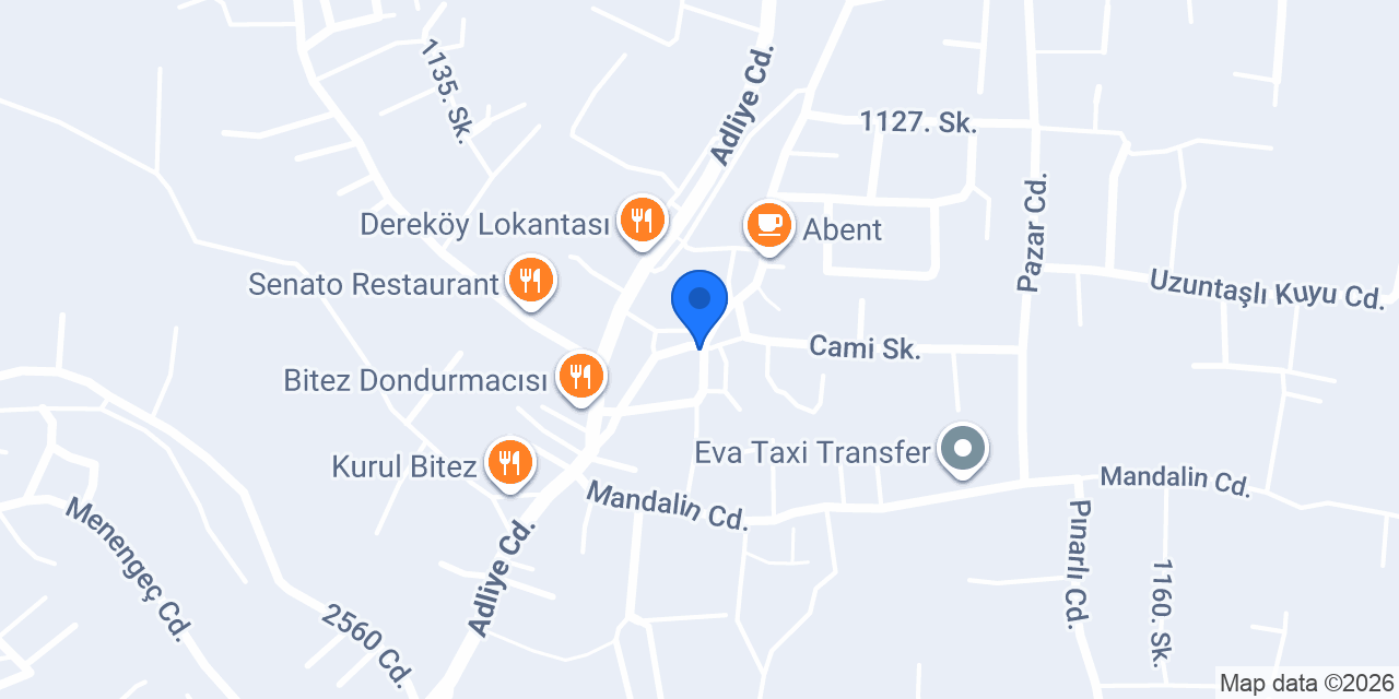 Yemek Evi / Bitez konumu