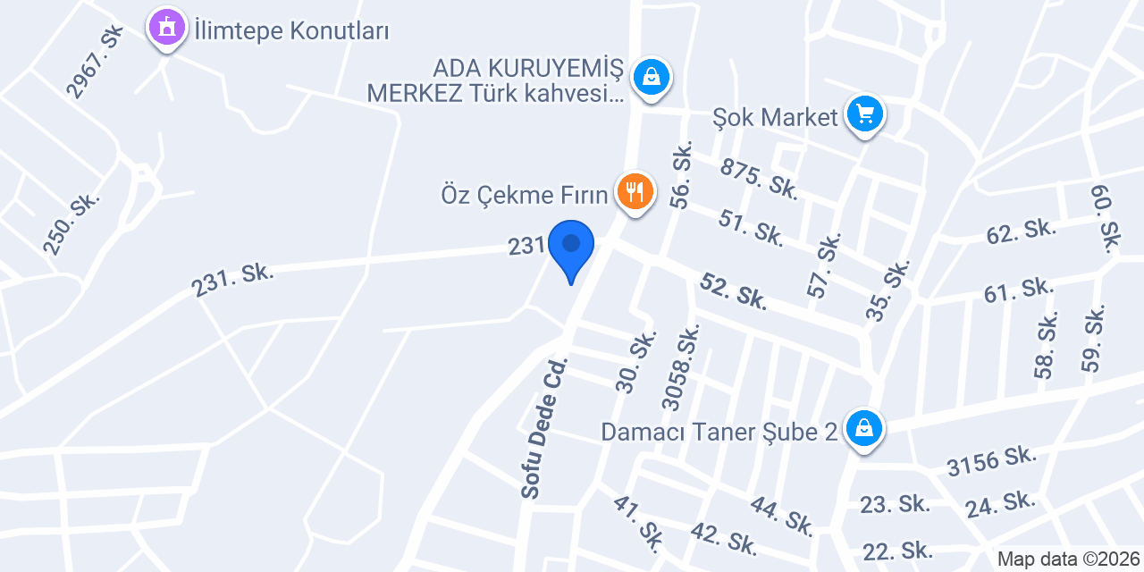 Akdeniz Mermer & Granit konumu