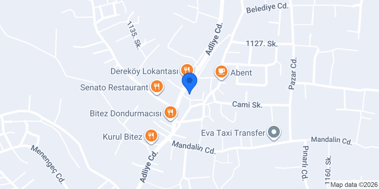 Ufak Grillery Bitez konumu