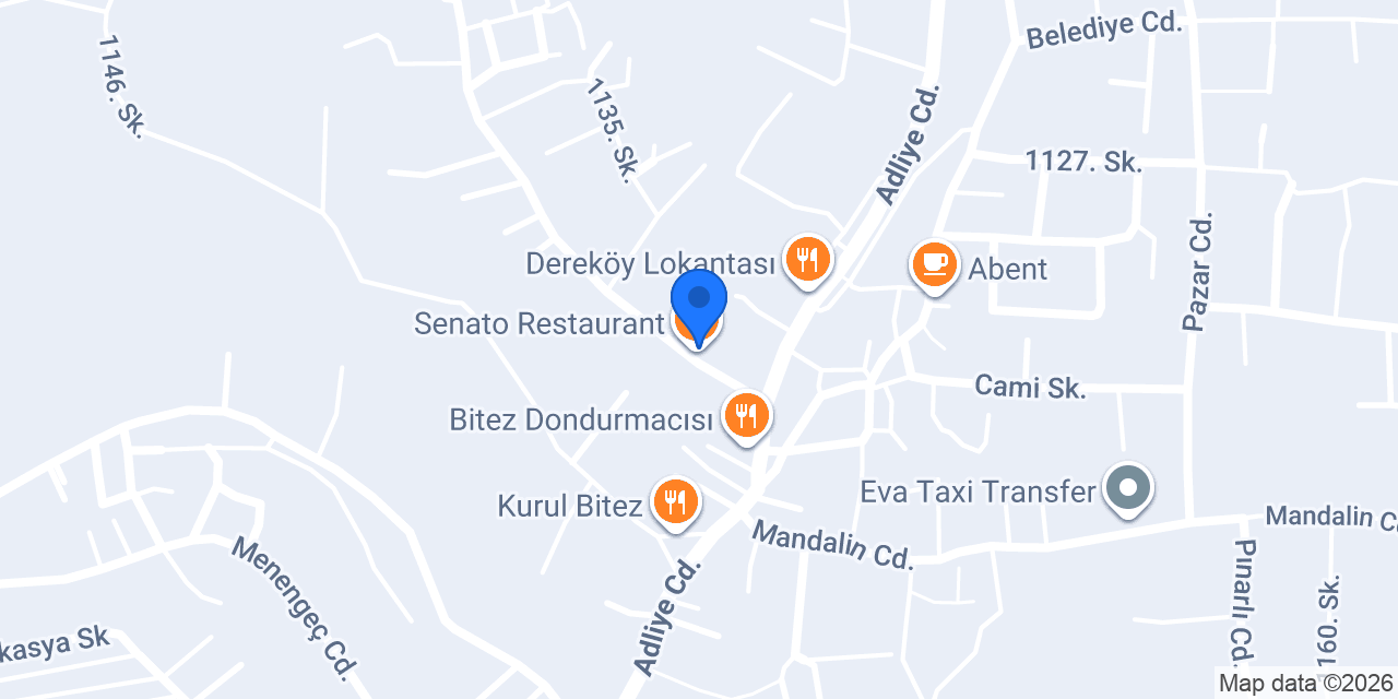 Senato Restaurant konumu
