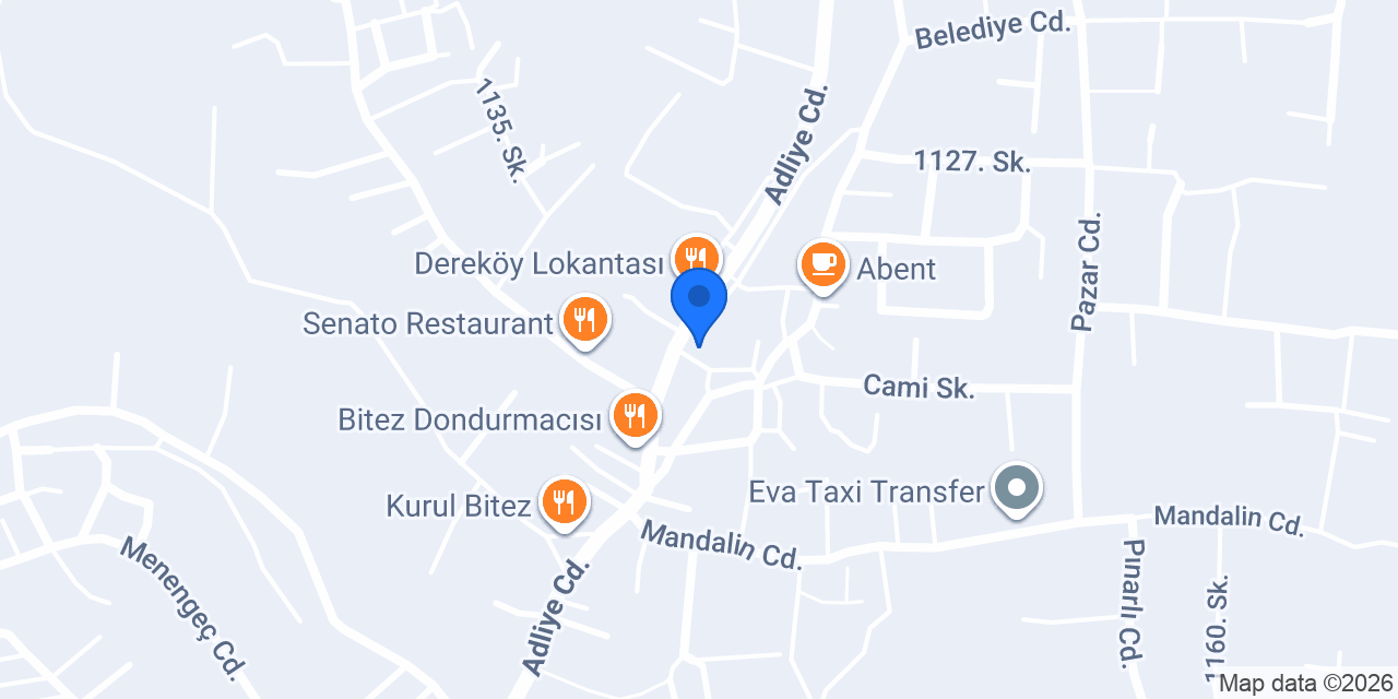 Bodrum'un Mezecisi konumu