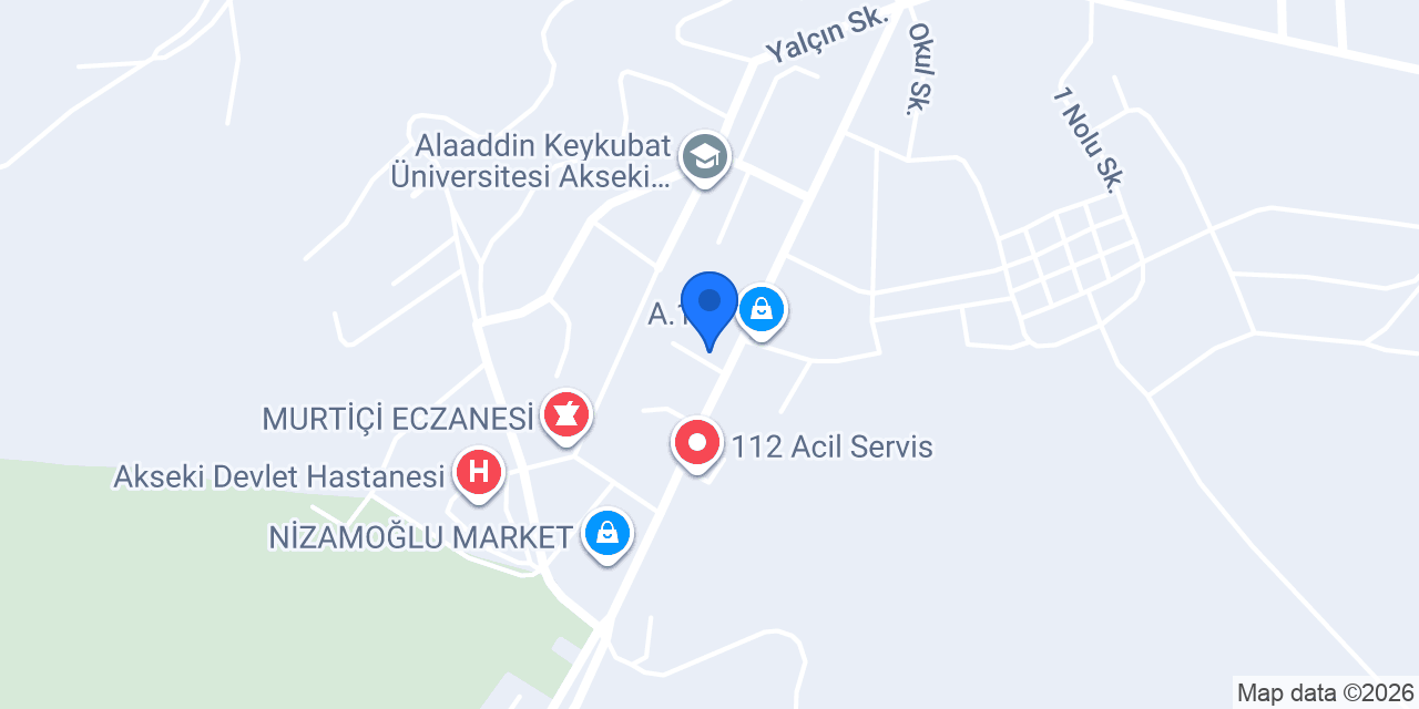 Atatürk İlkokulu konumu
