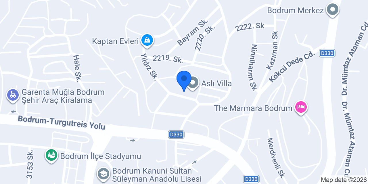 AKG Legal Avukatlık Bürosu konumu