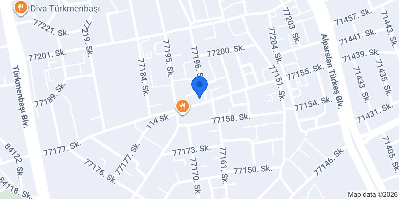 Ada 3D Atölyesi konumu