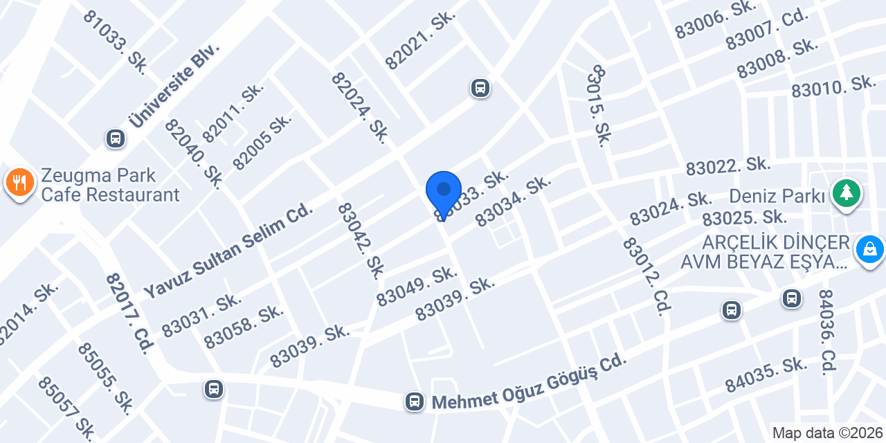33 Mersin Hakan Tantuni konumu