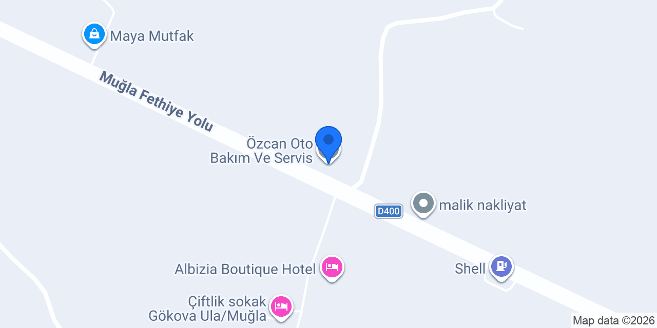 Özcan Oto Bakım Ve Servis konumu