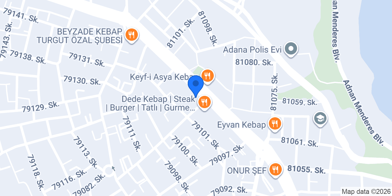 Nail Lounge Adana konumu