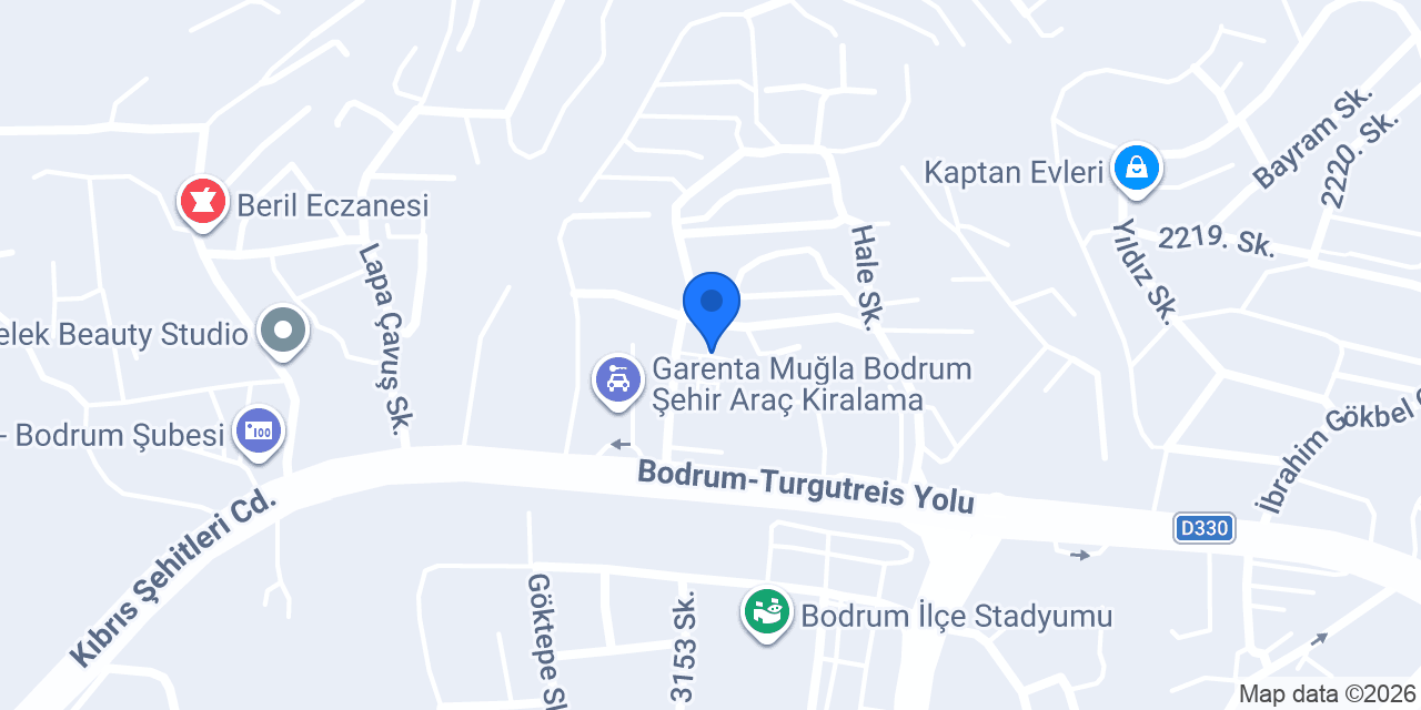 Daidalos İnşaat konumu