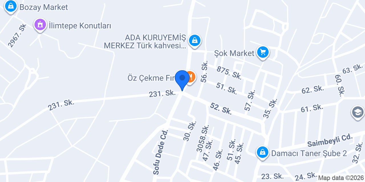 Akdoğan Tekstil konumu