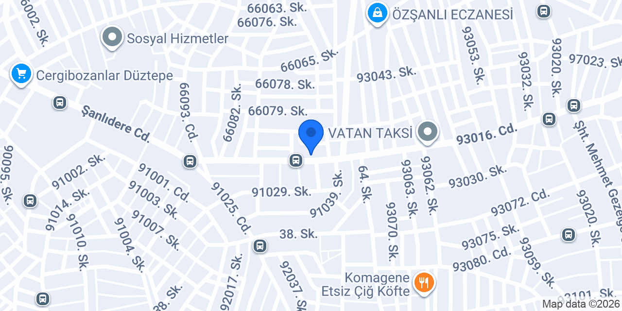 Rehber Sürücü Kursu konumu