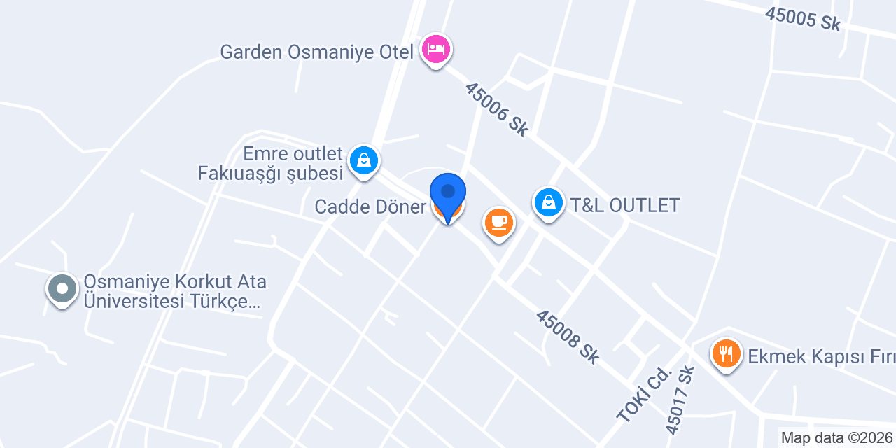 Cadde Döner konumu