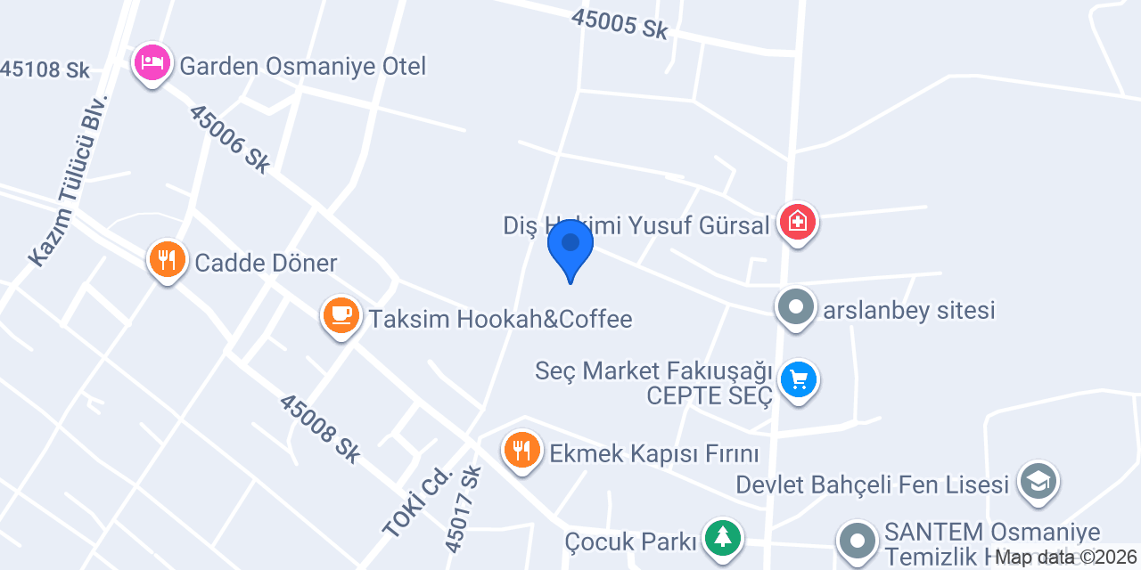 Turan Ortaokulu konumu