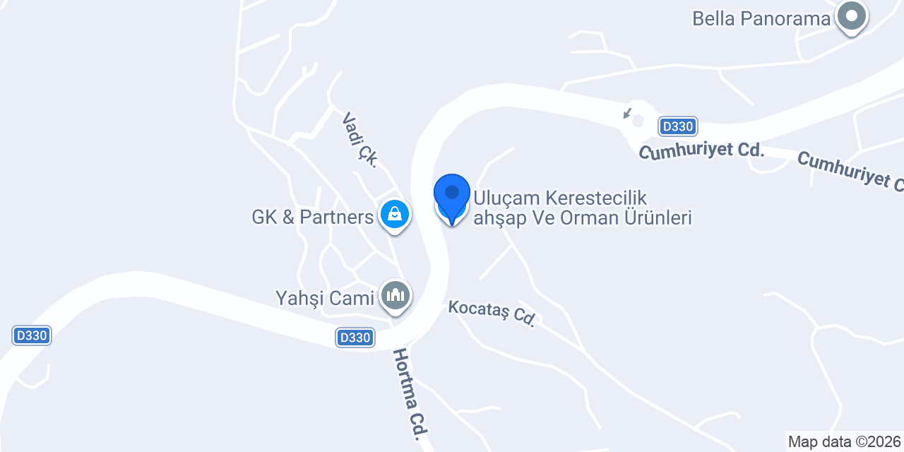 Uluçam Kerestecilik ahşap Ve Orman Ürünleri konumu