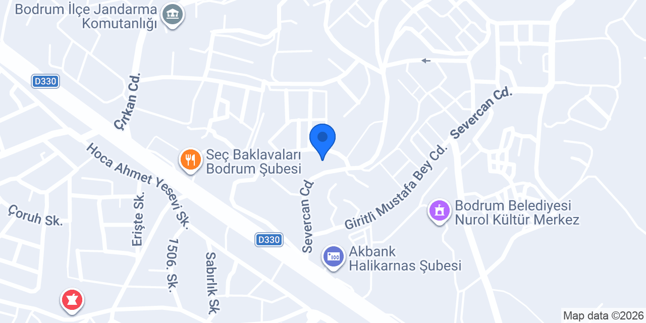 Bodrum Öztürk Muhasebe SMMM A.Ş konumu