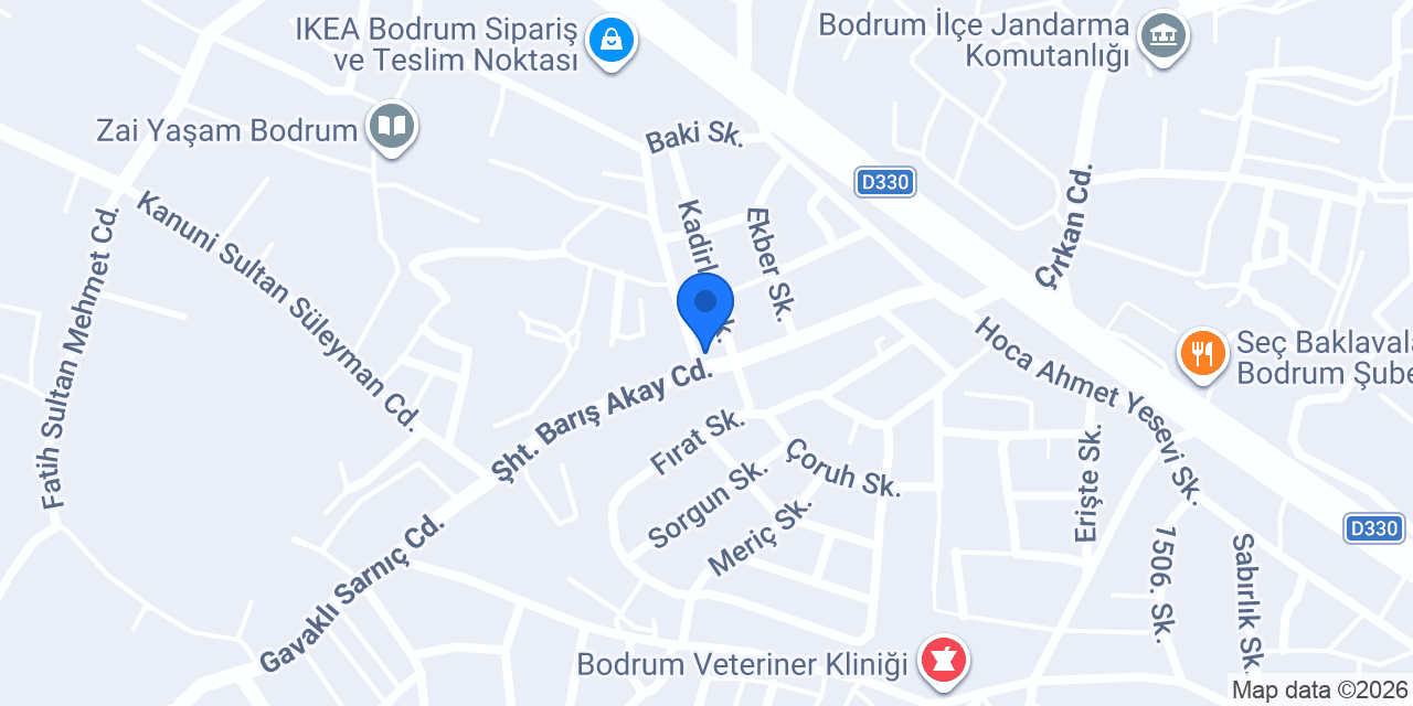 Bodrum Estetik konumu