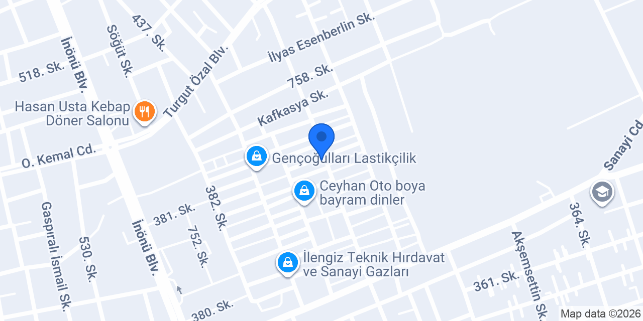 Ömer Erkek Kuaförü konumu
