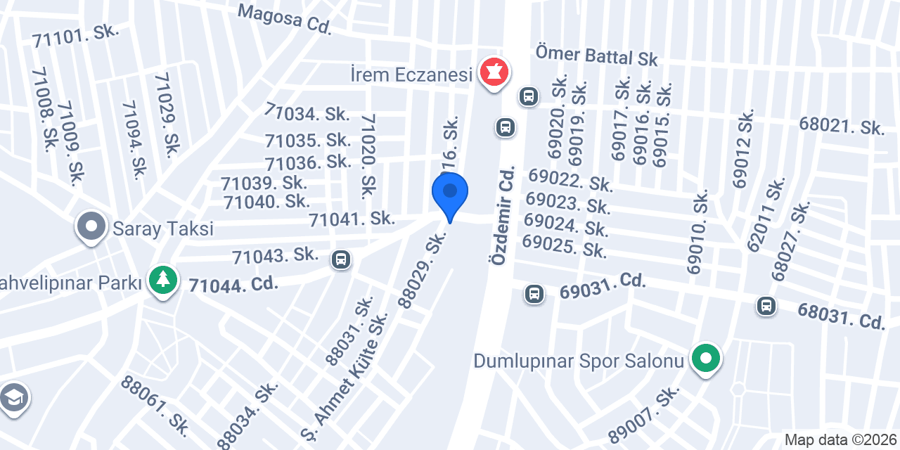 Açar Oto Lastik konumu