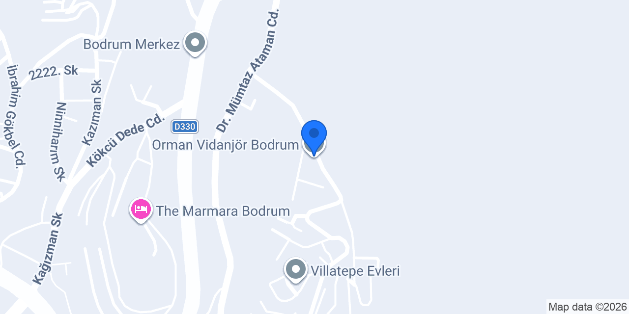 Ulaş Yolu Mermer konumu