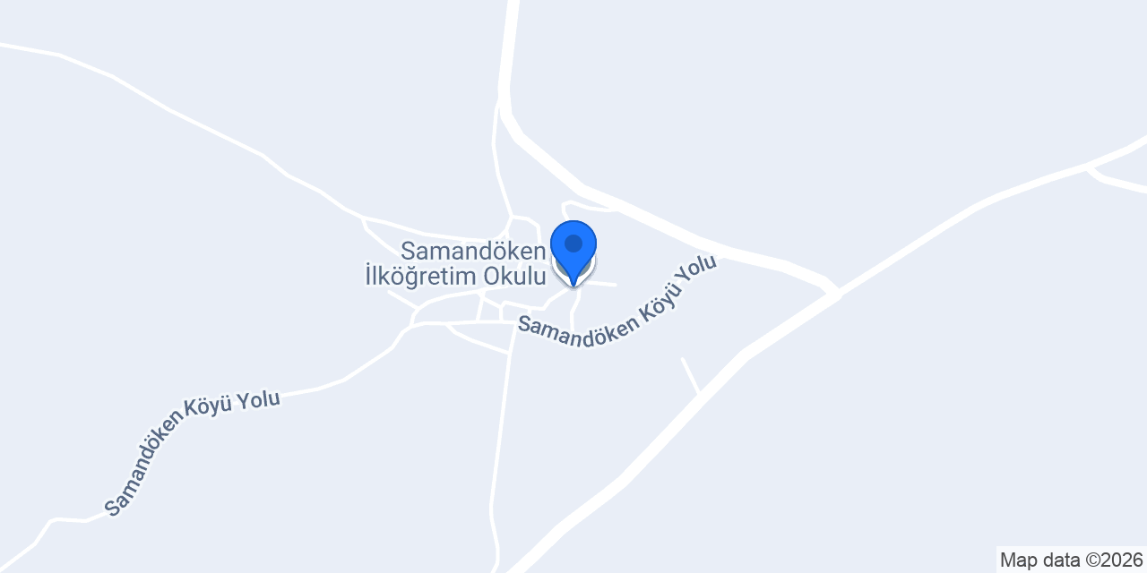 Samandöken İlköğretim Okulu konumu