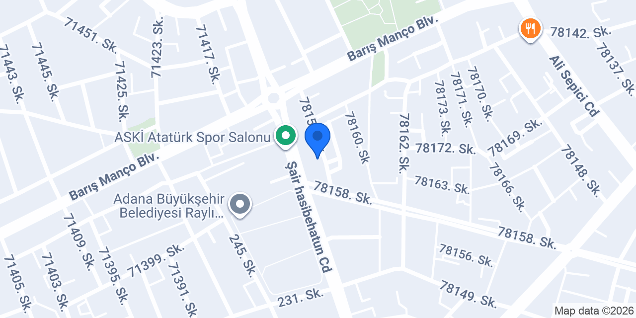 START RENT A CAR ADANA konumu