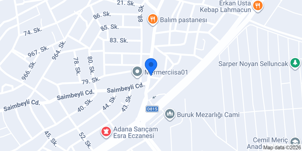 01 TREND KEBAP LAHMACUN SALONU konumu