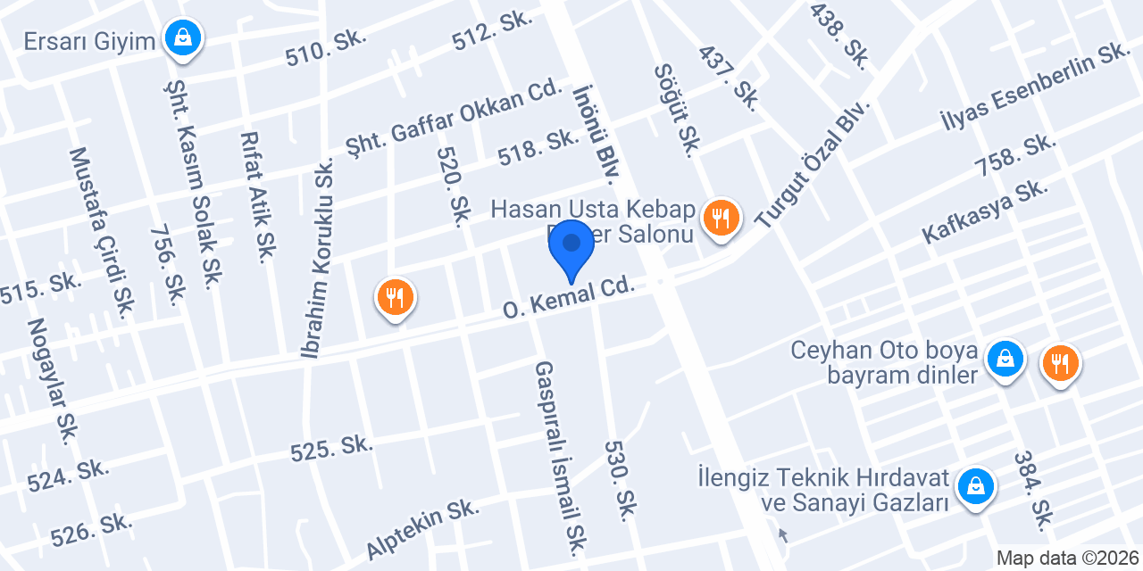Başak kırtasiye ve oyuncak konumu