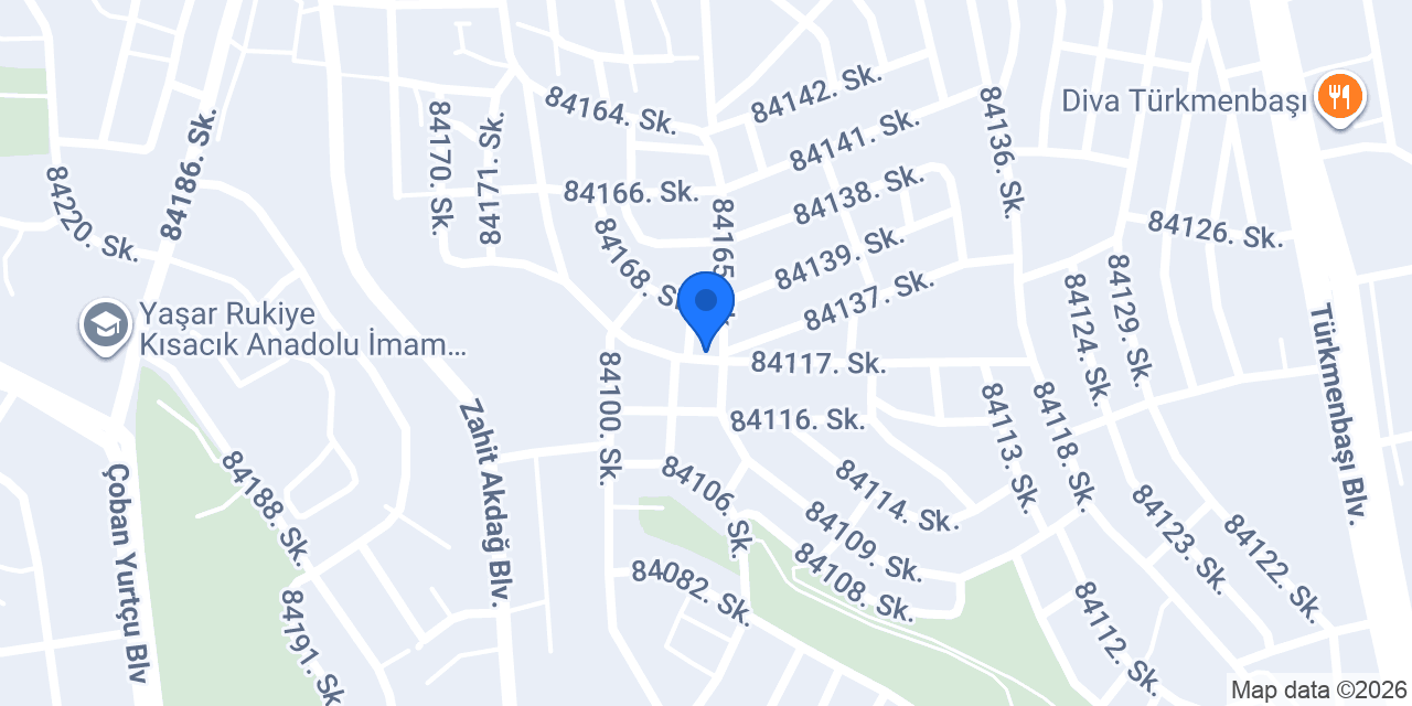 Öz Etkin Dekorasyon konumu