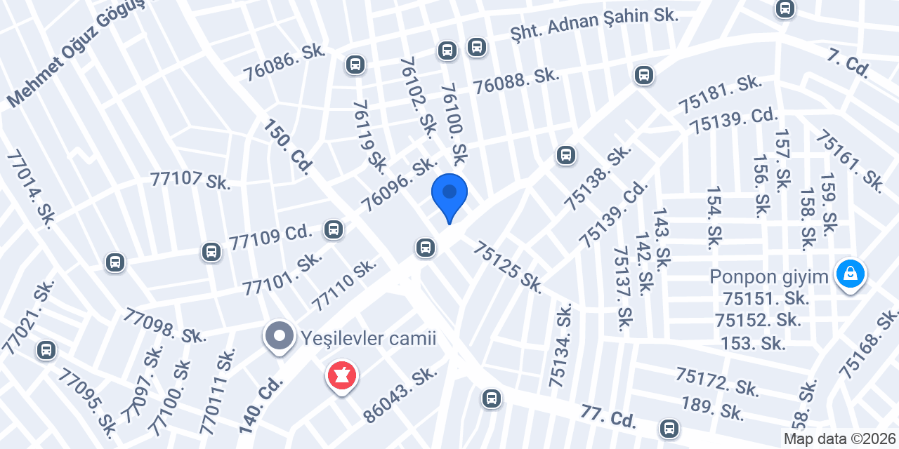 Lider Et Pazarı konumu