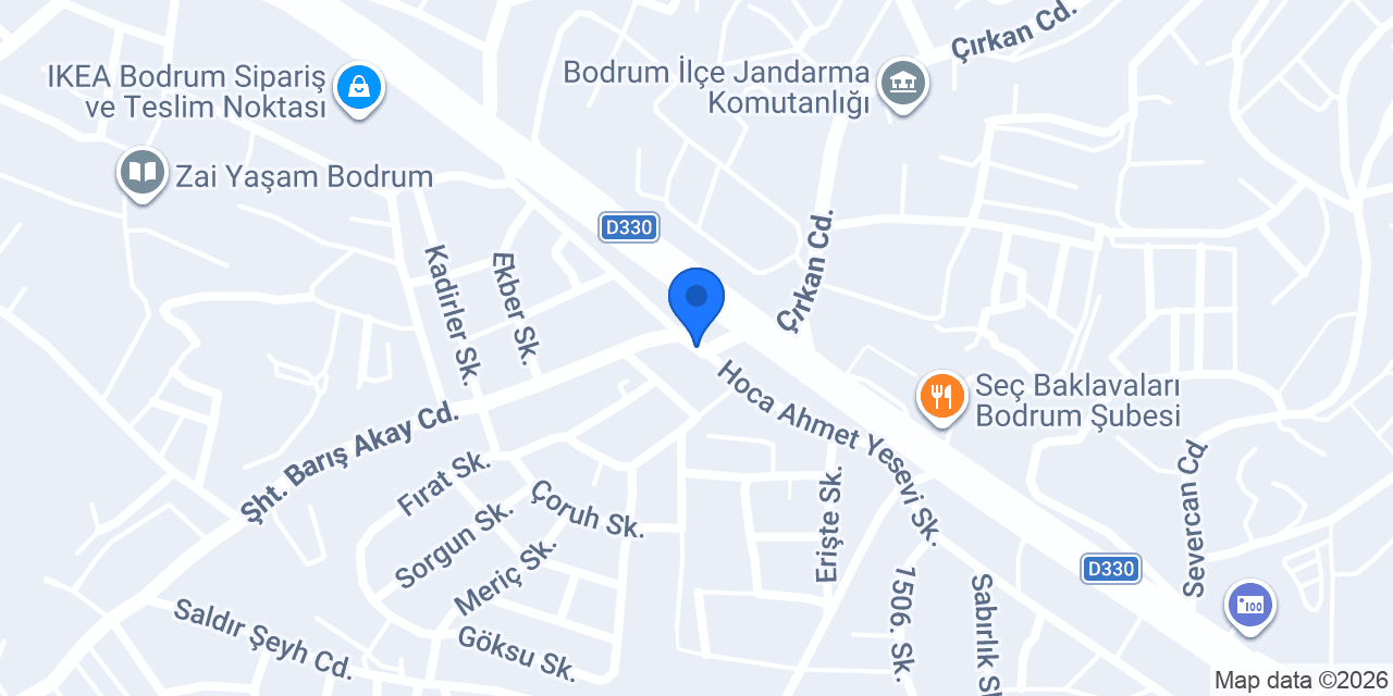 Karaca Rent A Car konumu