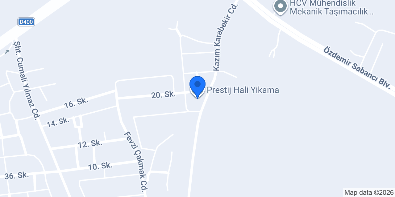 Prestij Hali Yikama konumu