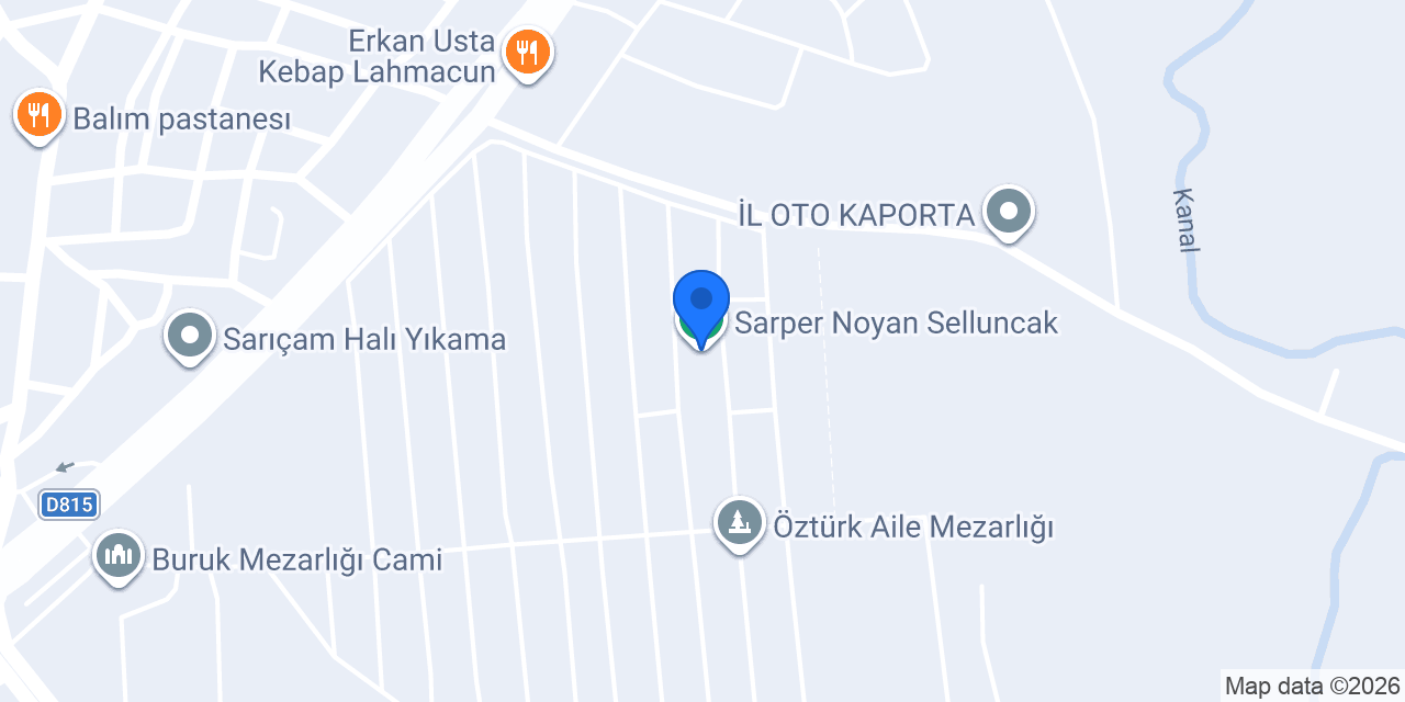 Sarper Noyan Selluncak konumu