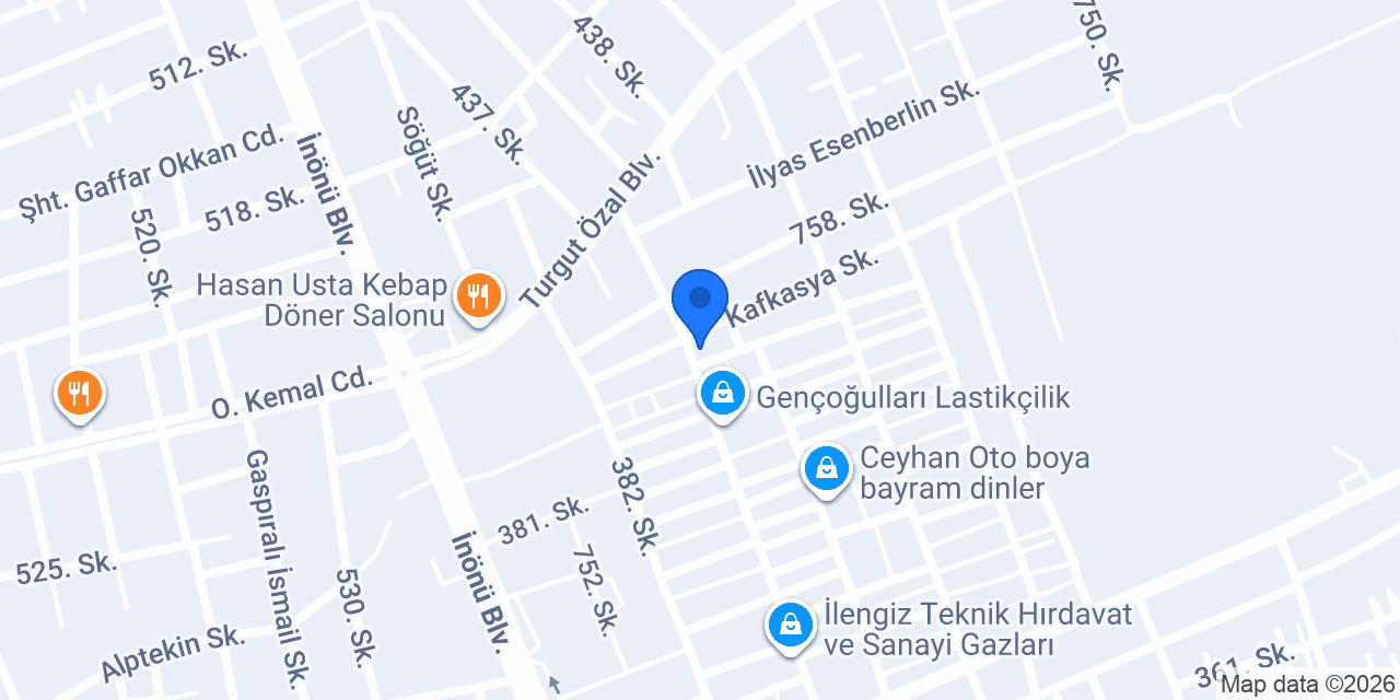 DÖNERCİ & TOSTÇU FATİH konumu