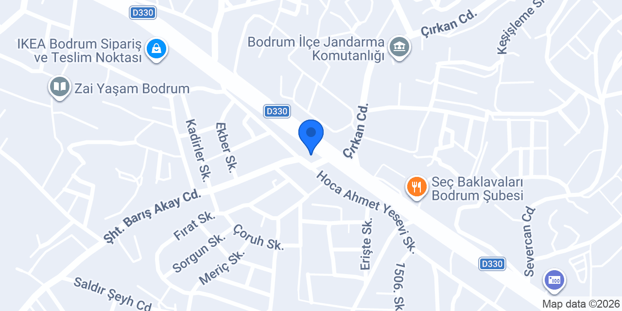 TİMURLAR SİGORTA BODRUM - EBRU ASLAN konumu