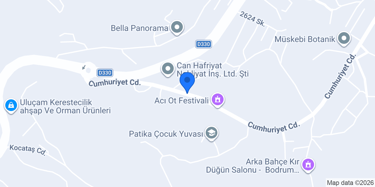 Artos Petrol konumu