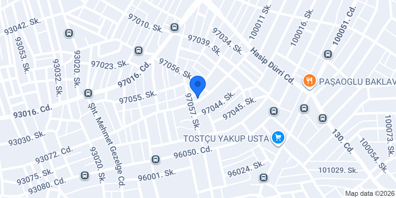 EFSANE Pide Fırını konumu
