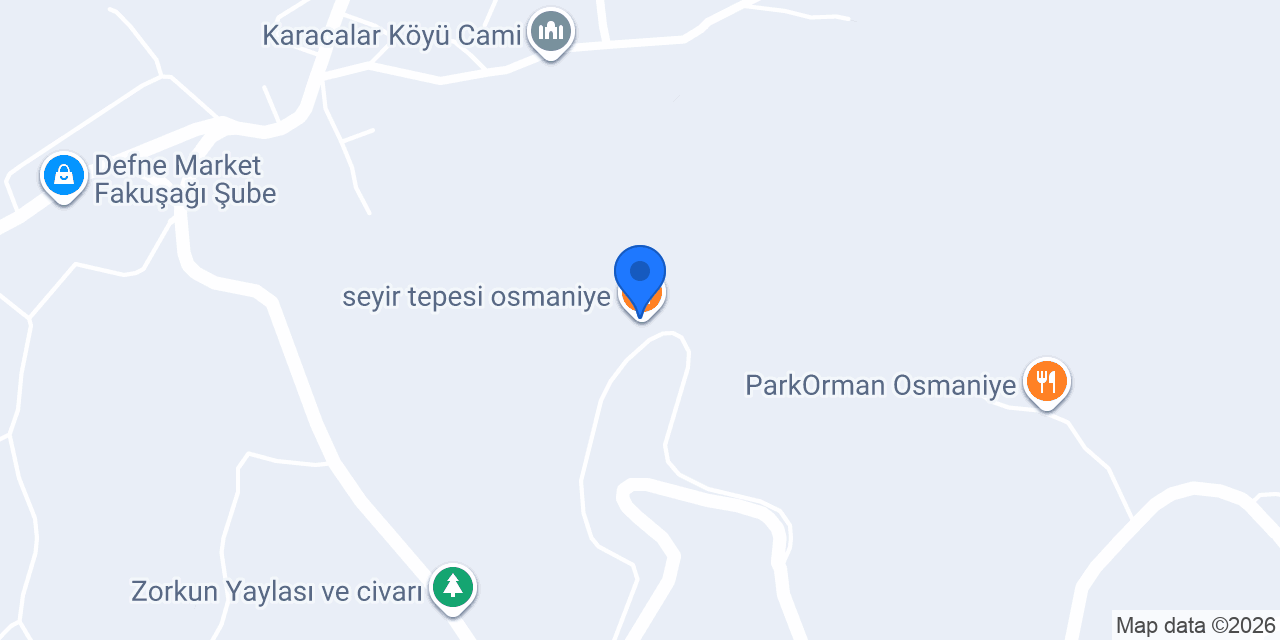 seyir tepesi osmaniye konumu