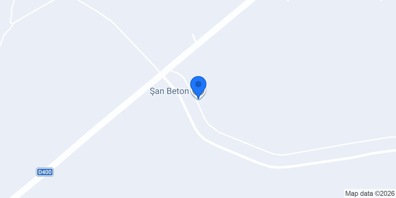 Şan Beton konumu