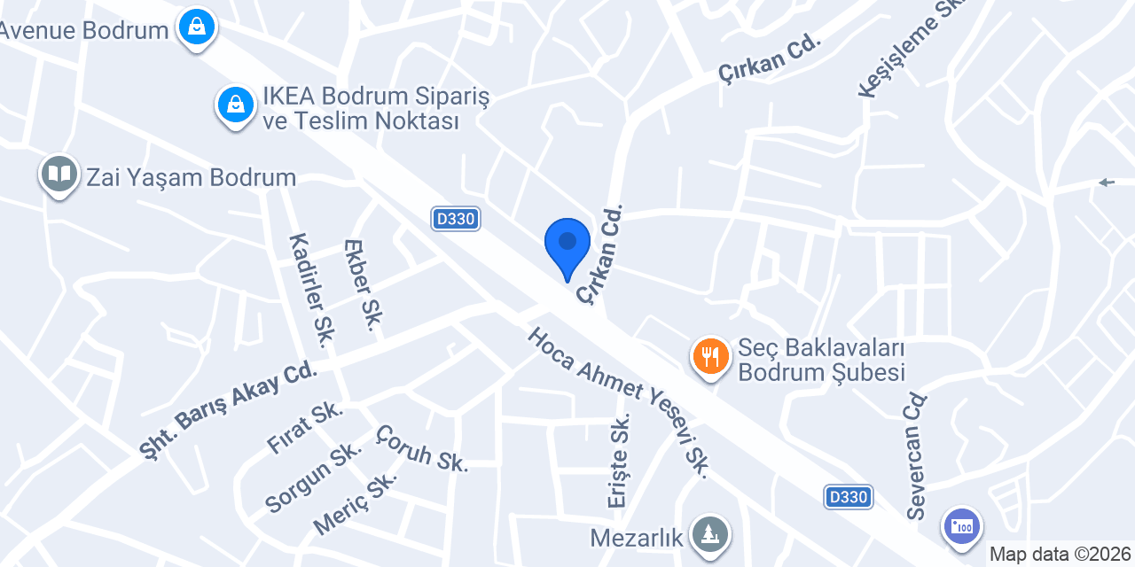 Nar Mimarlık -Bodrum konumu