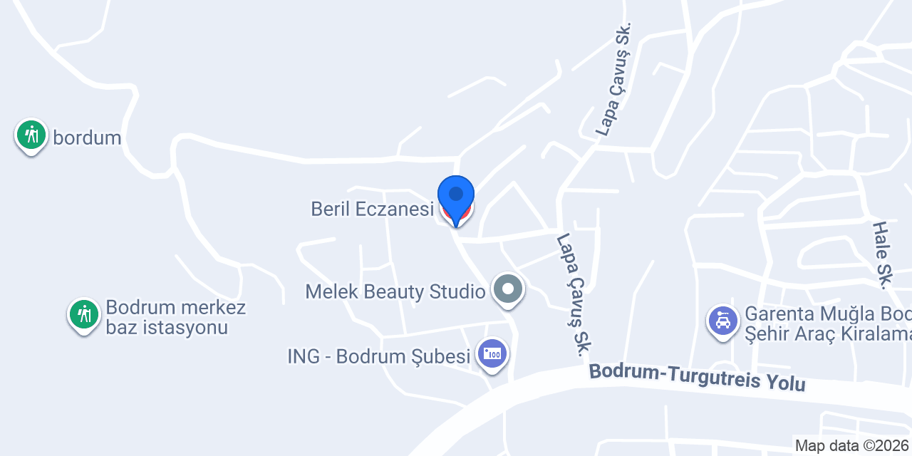 Bodrumda Su konumu