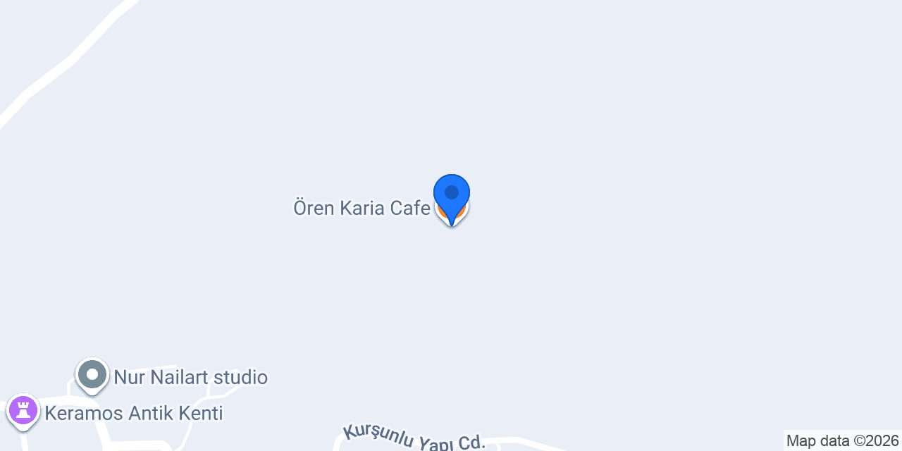 Ören Karia Cafe konumu