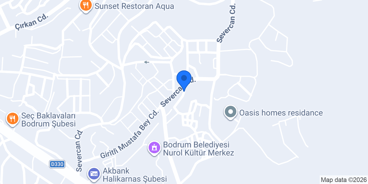 BODRUM BEAUTY CLINIC konumu