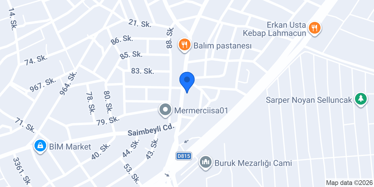 Şimşek Elektrik konumu