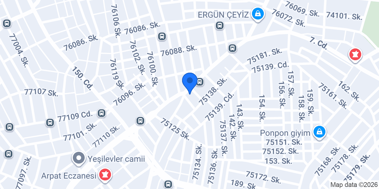 Antep Evim Aktar konumu