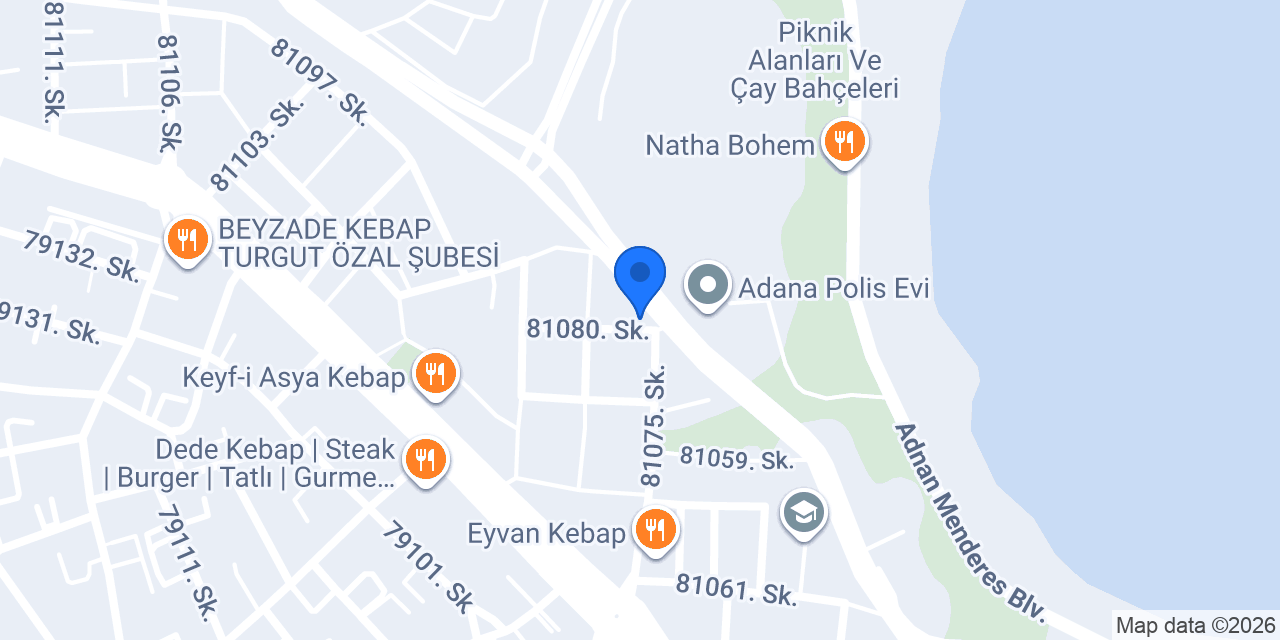 Sess Adana konumu