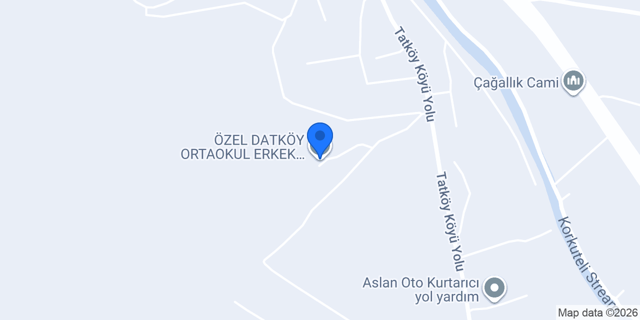 ÖZEL DATKÖY ORTAOKUL ERKEK ÖĞRENCİ YURDU konumu